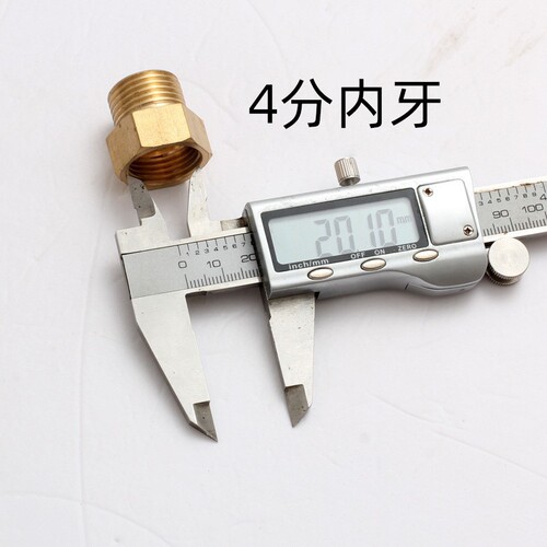 4 points copper direct copper inner and outer wire core filling 4 points inner and outer wire copper pipe fittings joint 30g manufacturer production and wholesale