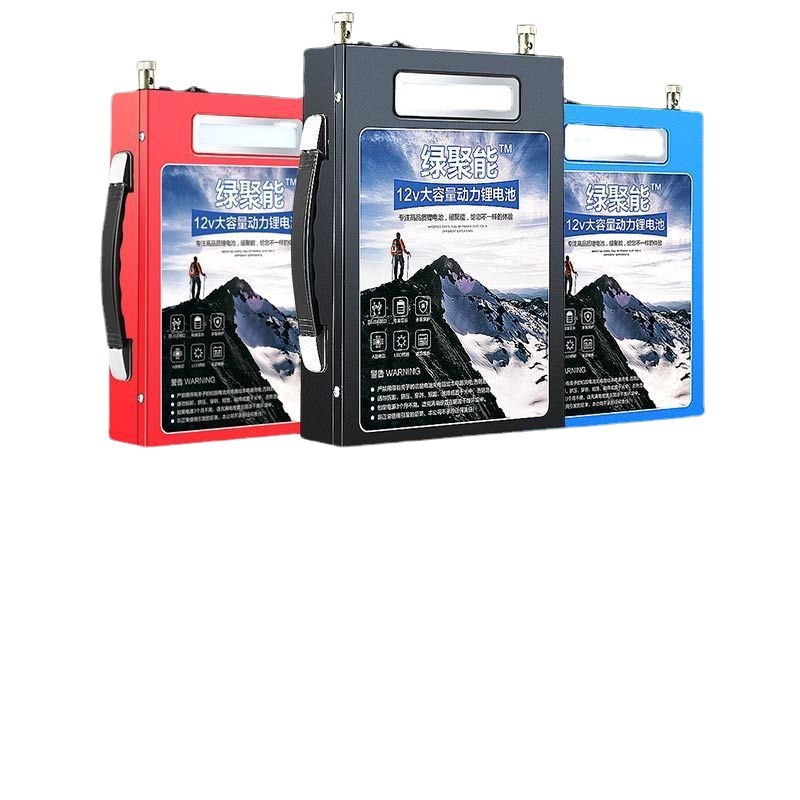 12V 대용량 리튬 배터리 100AH 야외 다기능 크세논 램프 새로운 전력 저장 배터리
