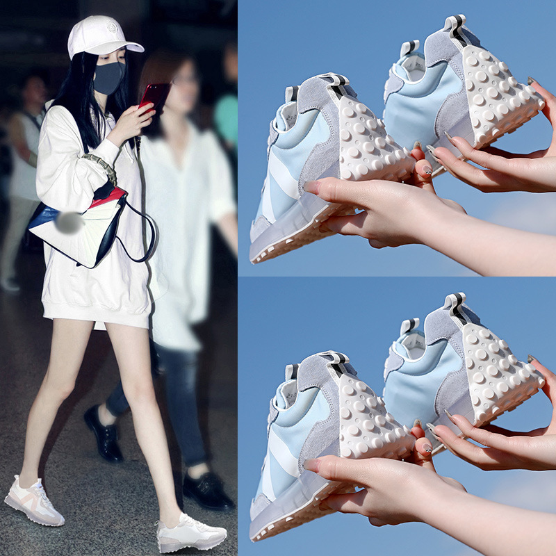 Genuine Leather Torre Shoes Women's 2021 Spring New Sports Shoes nb327 Small Waist Women's Shoes ins Trendy All-match Casual Shoes Genuine Leather Torre Shoes Women's 2021 Spring New Sports Shoes nb327 Small Waist Women's Shoes ins Trendy All-match Casual Shoes