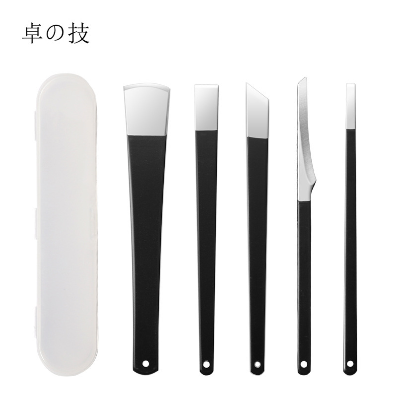 Yangzhou three knives suit household technician special knife 130 pedicure tool four-piece set nail gray artifact toe