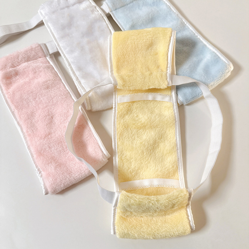 Men's One-piece Thong Panties for Men and Women Couple's Menstrutional Belt Sanitary Belt Flannel Pouch T-BACK