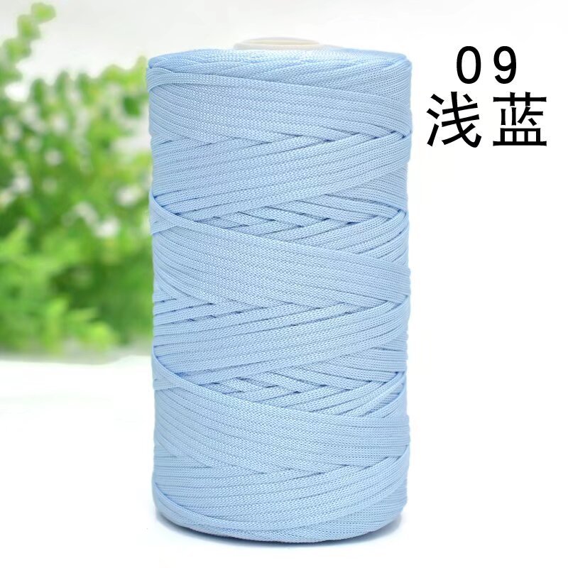 Algodón mercerizado, lino, laca, hilo de seda de hielo, bricolaje tejido a mano, protección solar de primavera y verano, sombrero para el sol, bolso de ganchillo, cojín, zapatos