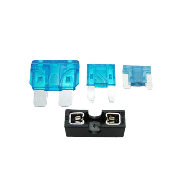 JH506D保险丝座 保险丝座 插片保险丝座 三用保险丝座 4脚保险丝