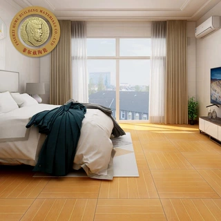 仿实木瓷砖600x600工程定制各式色调木纹砖庭院酒店书院地砖