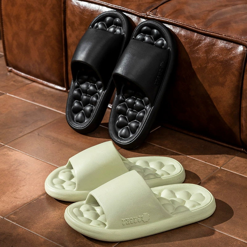 Дерьмо холодные тапочки в ванной комнате женские летние крытые дома легкий массаж дома противоскользящие летние тапочки для отелей