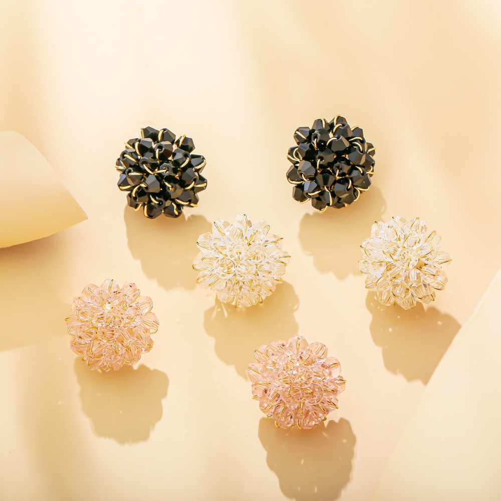 Wedding, Travel Occasion Synthetic Resin Material Flower Synthetic Resin No Inlaid Earrings
