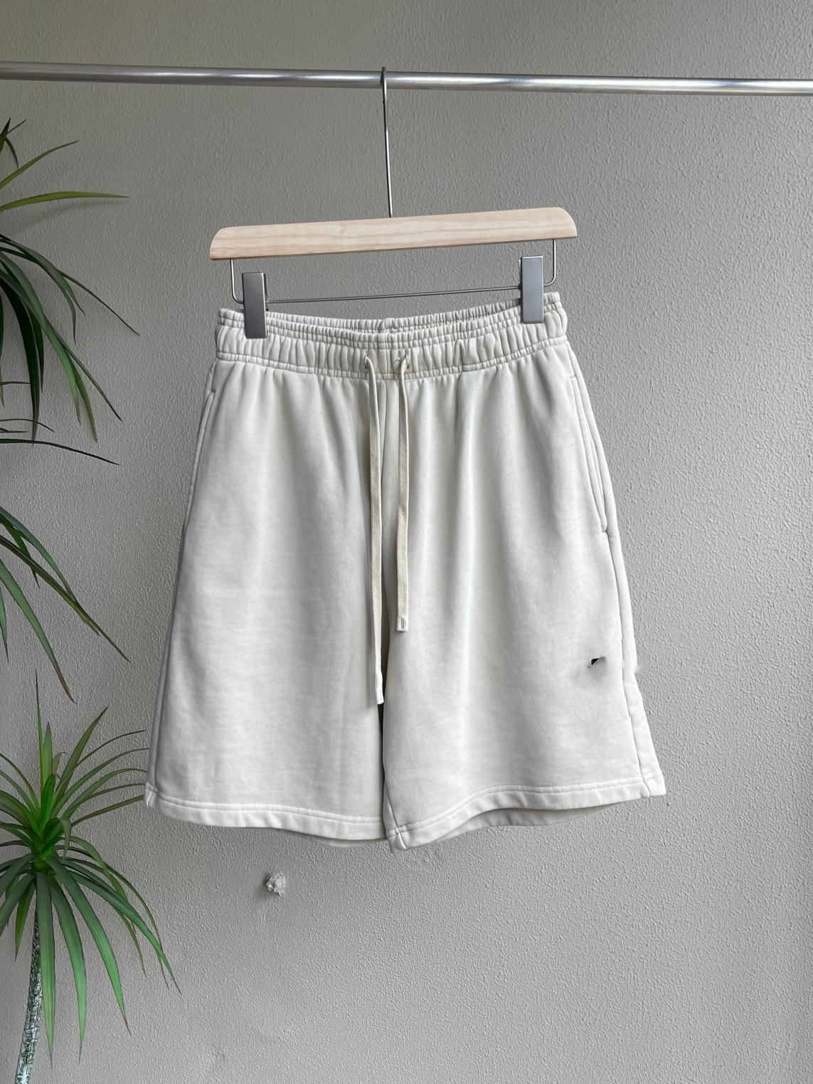 Lavados brazalete básico de Terry pantalones cortos de pareja lavado en agua brazalete básico de terry pantalones cortos de verano