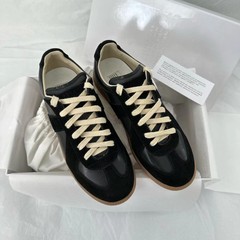 莞版马吉拉情侣鞋mm6德训鞋女头层牛皮耐磨防滑舒适休闲板鞋女鞋