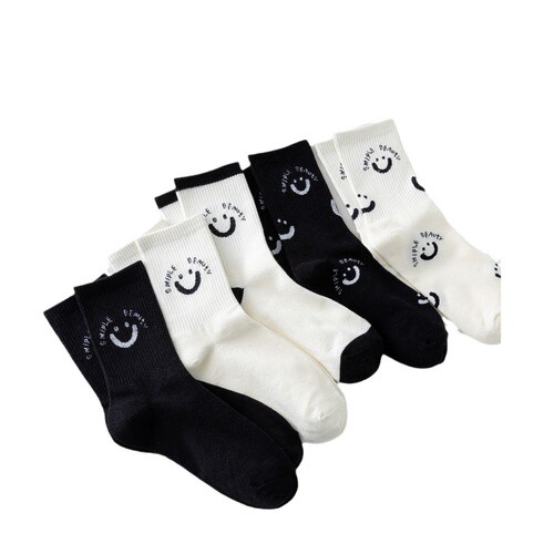 Cotton Socks Women Men Anti-Odor Breathable Moisture-Wicking Crew Socks Postpartum Socks Winter Thin Breathable Sports Spring Autumn