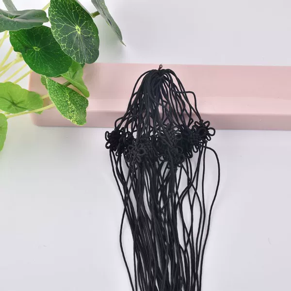 20 black A-line square flowers