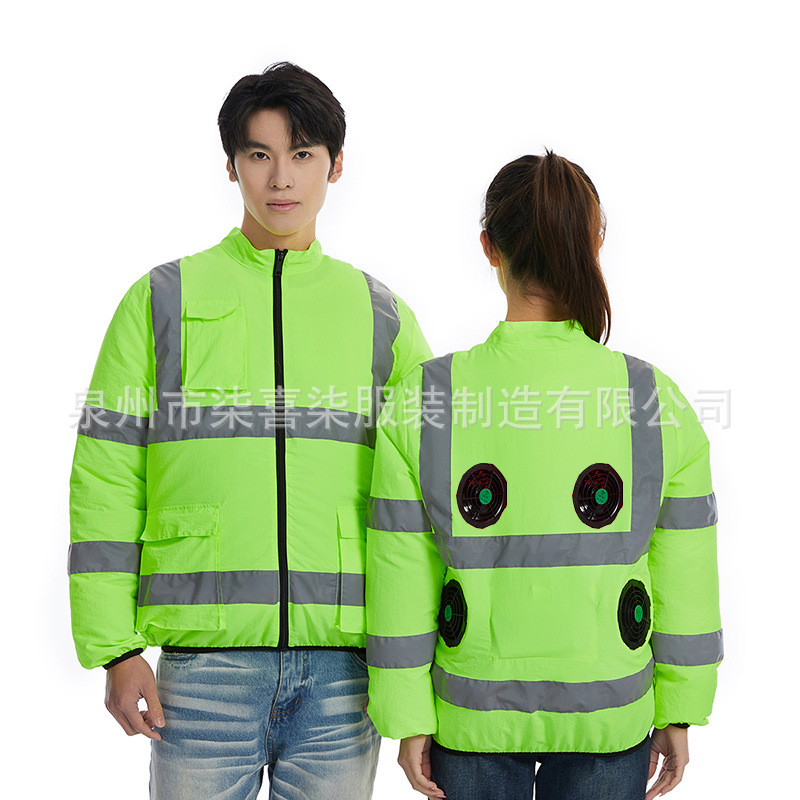 4개의 구멍이 있는 형광 녹색 싱글 코트(부속품 제외)