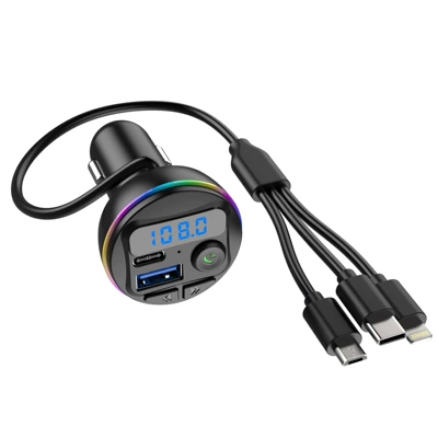 One-To-Three Charging Cable 5V3A | Car mp3