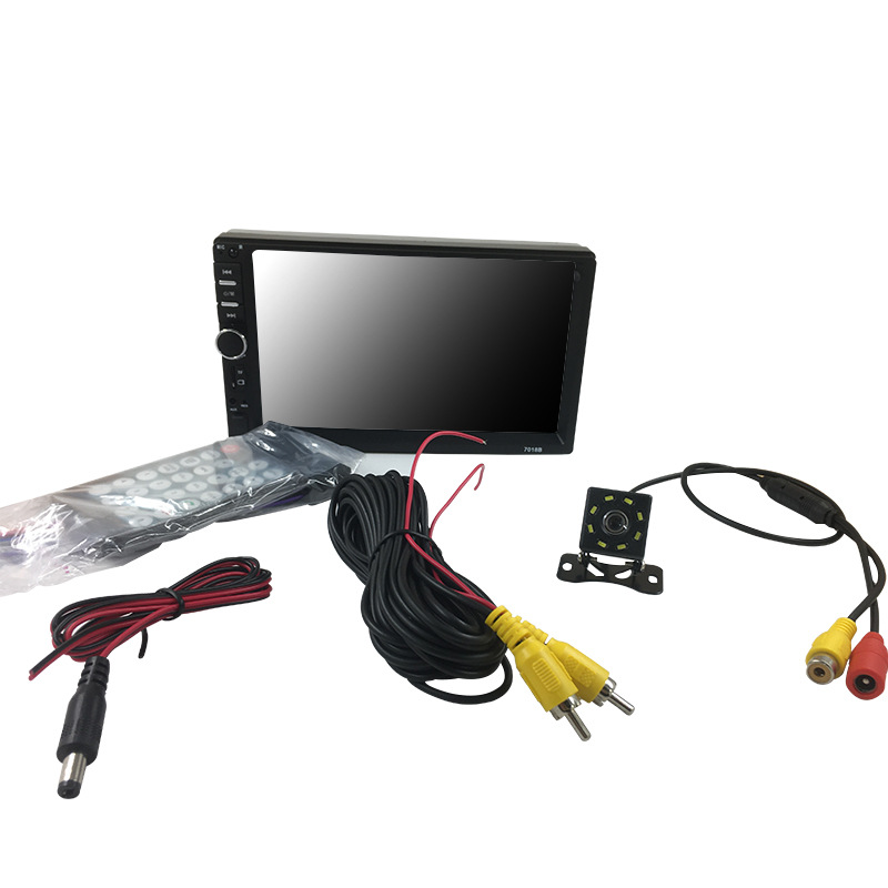 7010B7012B7018B 7inch Car Mp5 Player, Car Bluetooth Mp4Mp5 All-In-One Device, Reversing Image