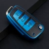 Leather Charm Blue