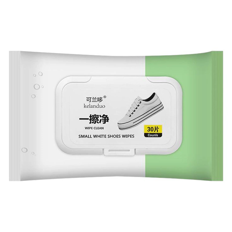Салфетки для обуви 30 штук Маленькое белое средство для чистки обуви Чистящие салфетки для кроссовок Портативные одноразовые салфетки для обуви