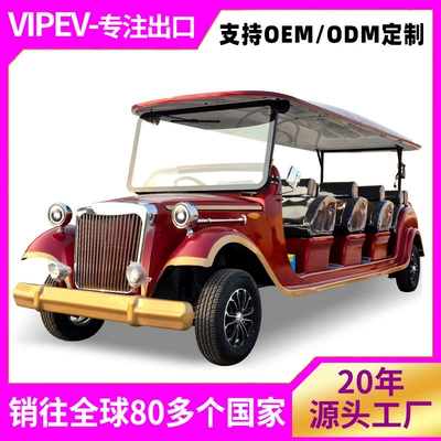8-Seater Electric Sightseeing Car for Elektrikli qolf avtomobilləri