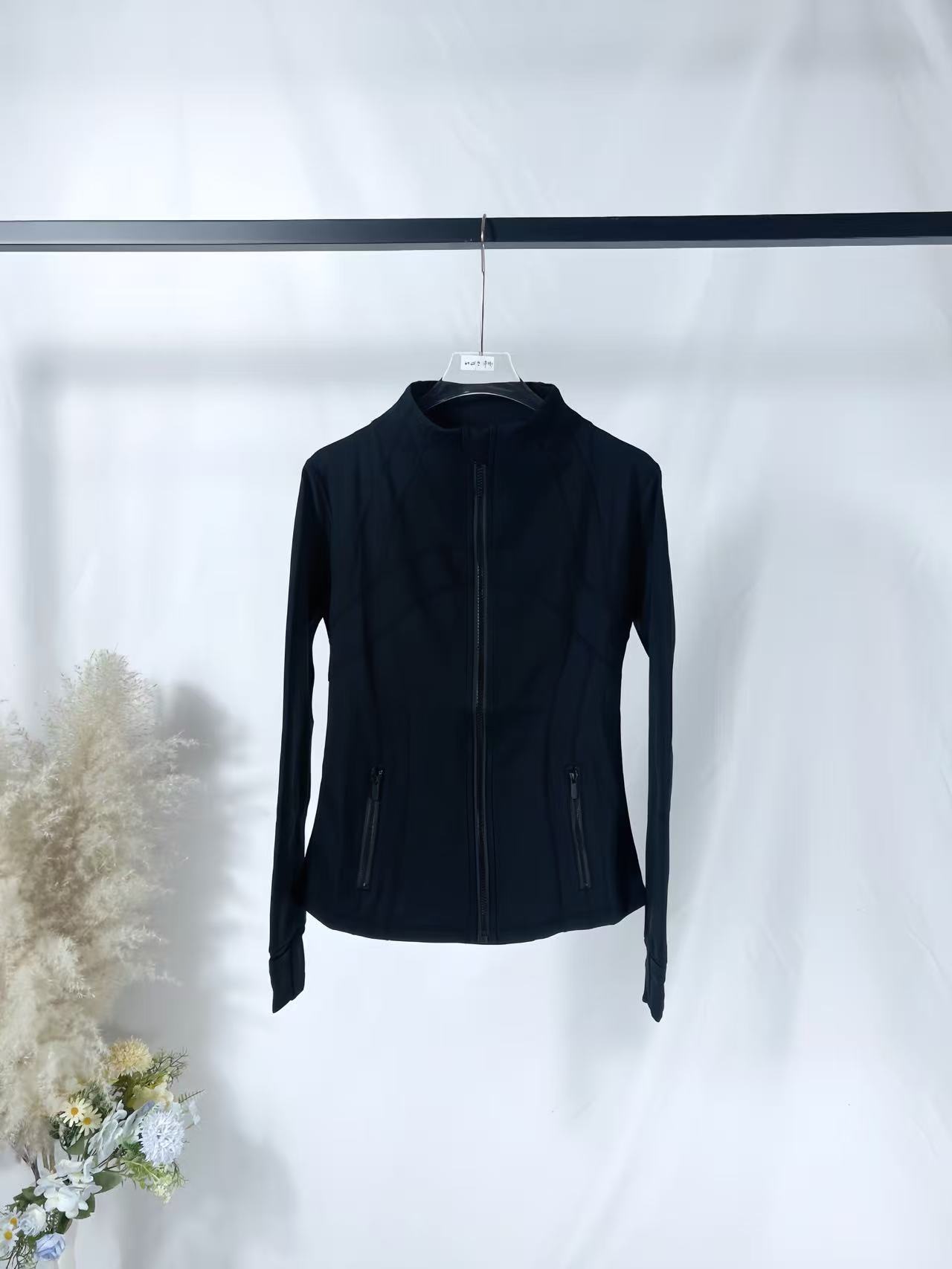 Fleece black jacket