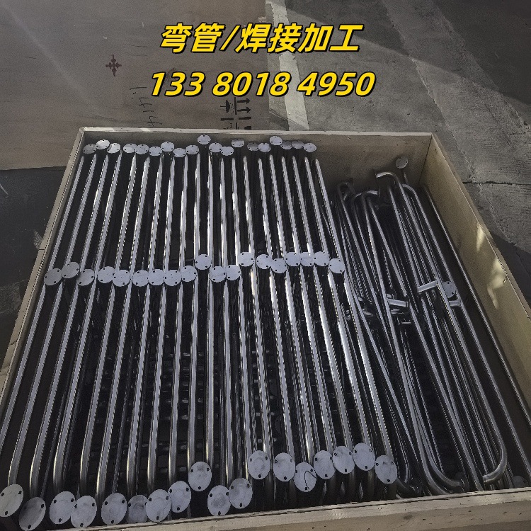 304/316不锈钢毛细管，精密管切割折弯打孔加工，扶手弯管加工