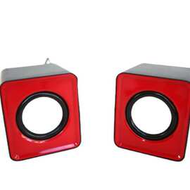 外贸usb迷你音箱101TD小方乐便携小音响台式机笔记本电脑音箱批发