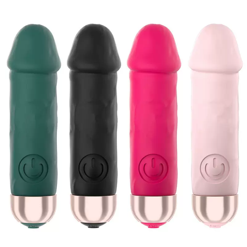 成人用品厂家批发跨境 充电迷你AV仿真假阳具子弹震动棒女用振动