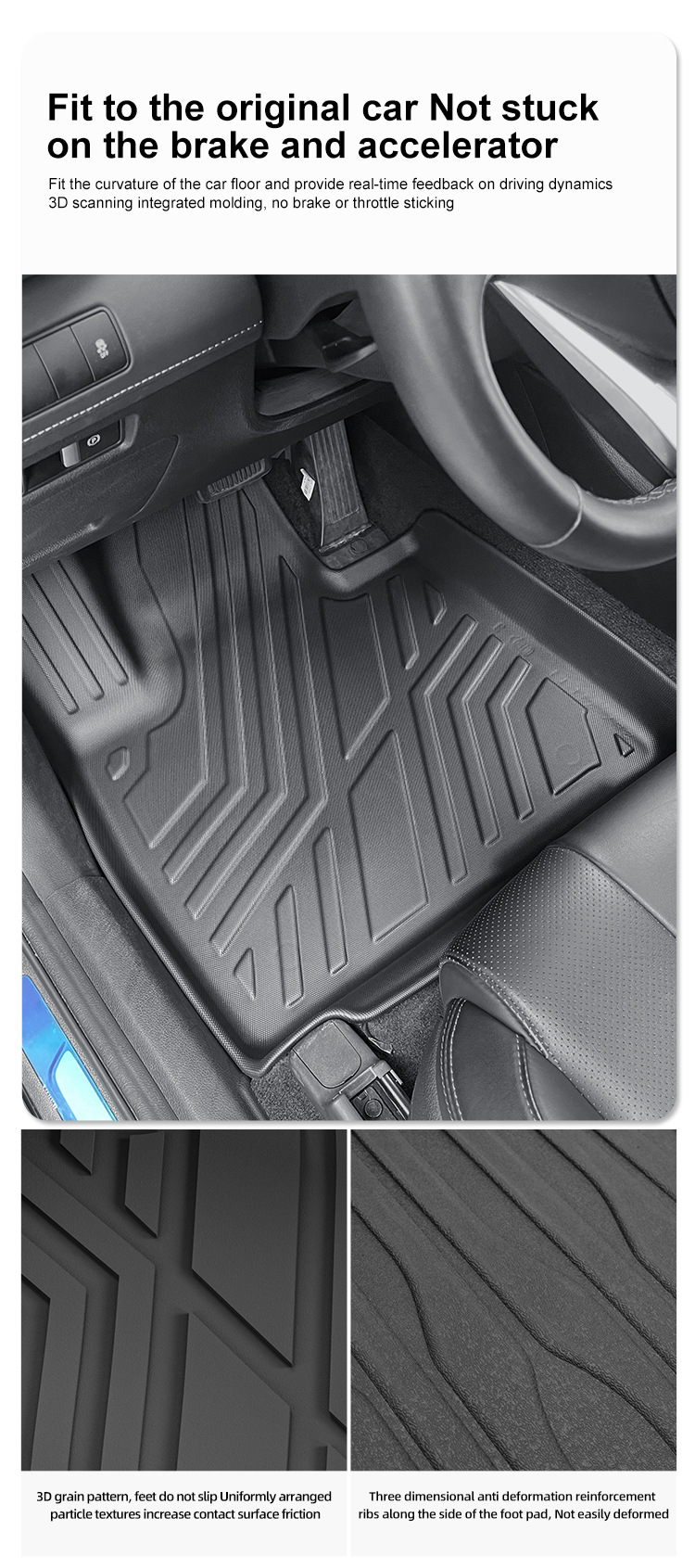 Suitable for 23-25 Models of Kona Electric, Special Car Mats, Tpe Trunk Mat, Cross-Border