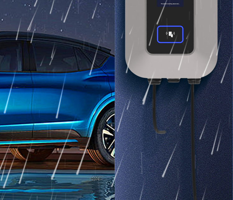 7Kw European Standard Charging Station, Household Ac Charging Station, Wall-Mounted New Energy Electric Vehicle Commercial Charging Station
