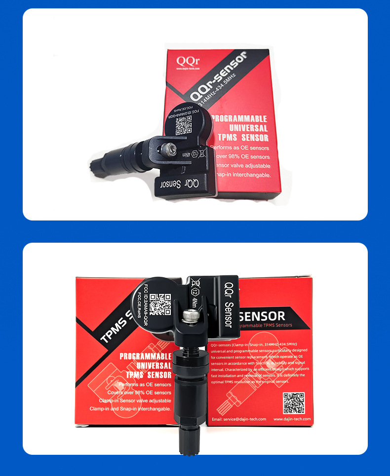 Ford-Specific Tire Pressure Sensors for Edge, Mondeo, Explorer, Mustang, Taurus, and Focus