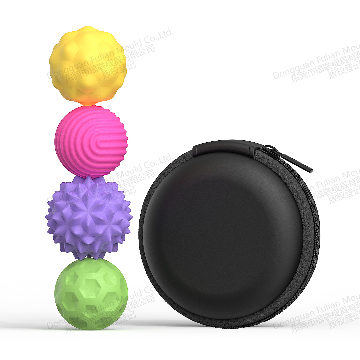 대형 사이즈 4개 혼합 색상(박스형)