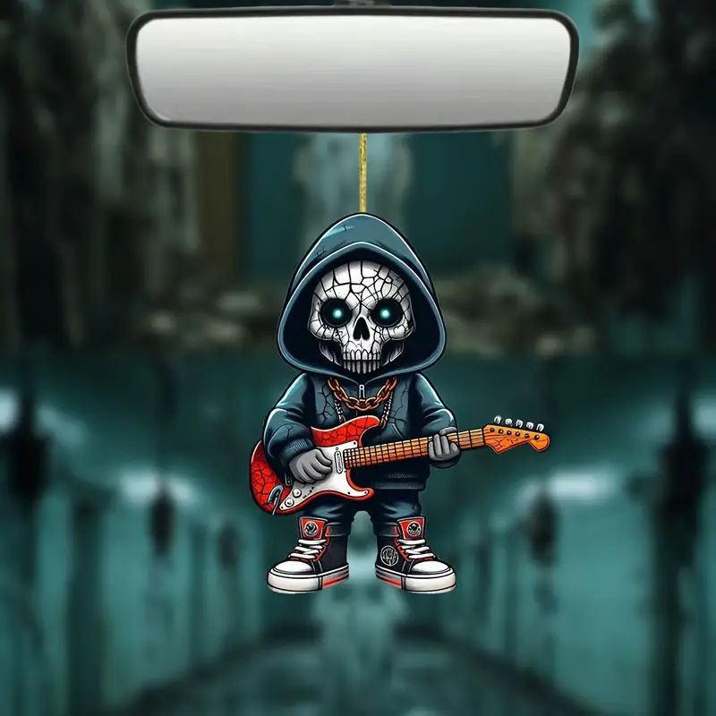 2D nuevo Halloween horrores calavera colgante de vacaciones plano transfronterizo colgante de espalda interior colgante de mochila image 2