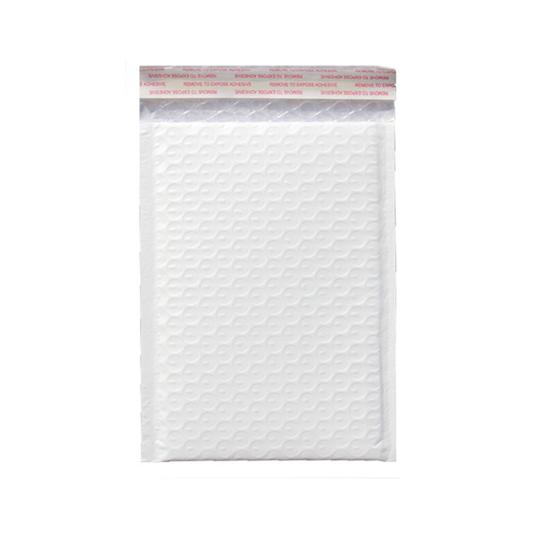Bolsa de espuma de embalaje expreso a prueba de golpes Bolsa de envoltura de burbuja de película de perla blanca lechosa Bolsa de burbuja de embalaje de ropa impermeable