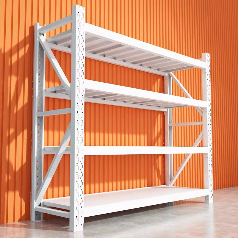 Household light butterfly hole shelf multi-layer adjustable storage rack supermarket display warehouse express sorting storage rack