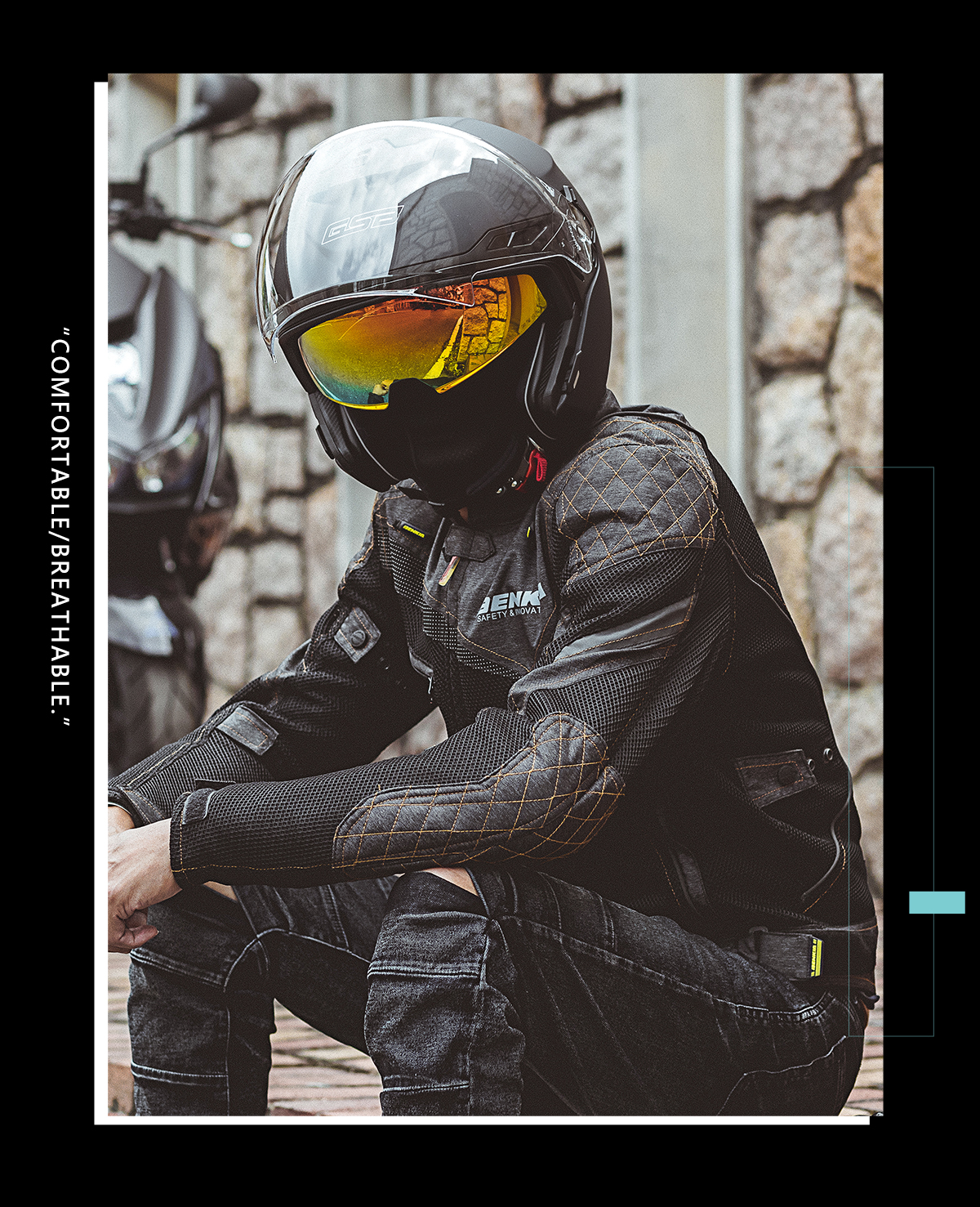 Motorcycle Helmet Half Helmet Dual Lens Sunscreen