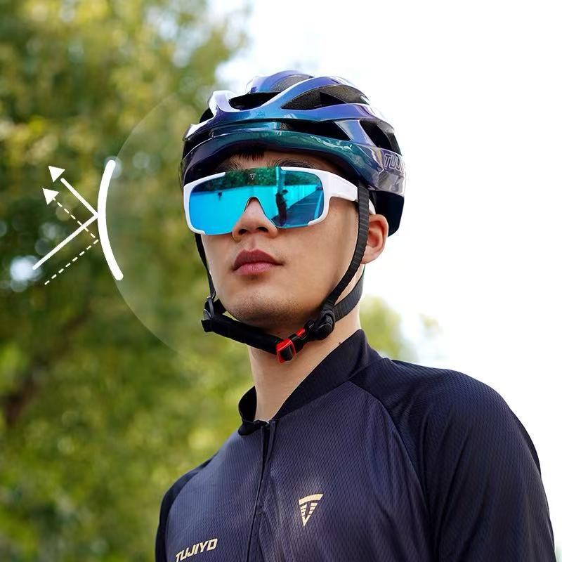 新款骑行近视套镜男女墨镜大框登山户外眼镜时尚连体太阳镜现货|undefined