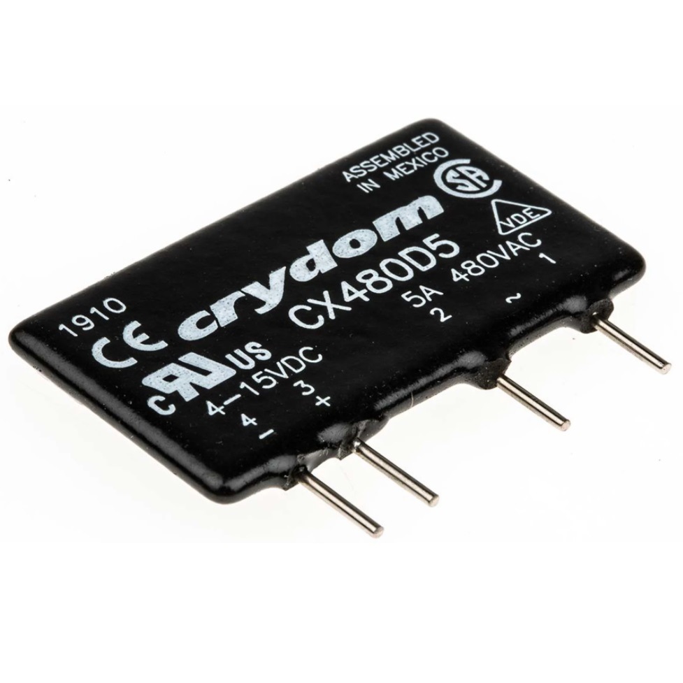 CX480D5快达SENSATA固态继电器Crydom小型SSR型号