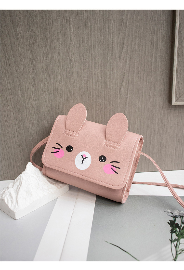 Women's bag 2023 new style cartoon crossbody small square bag mini bag mini gift bag children's bag