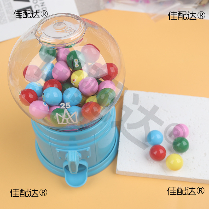 Mayday ファンサポート ブラック素材パッケージ かわいいガシャポンマシン 小さなジェリービーンズ 5 個 無孔 16mm ビーズ|undefined