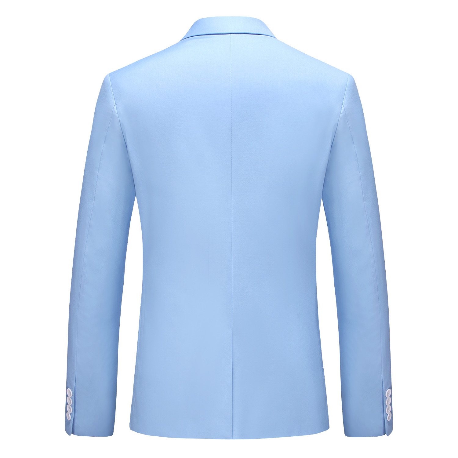 Men's Clothing new men's large size suit two piece double breasted solid color hollow suit_voghion.com