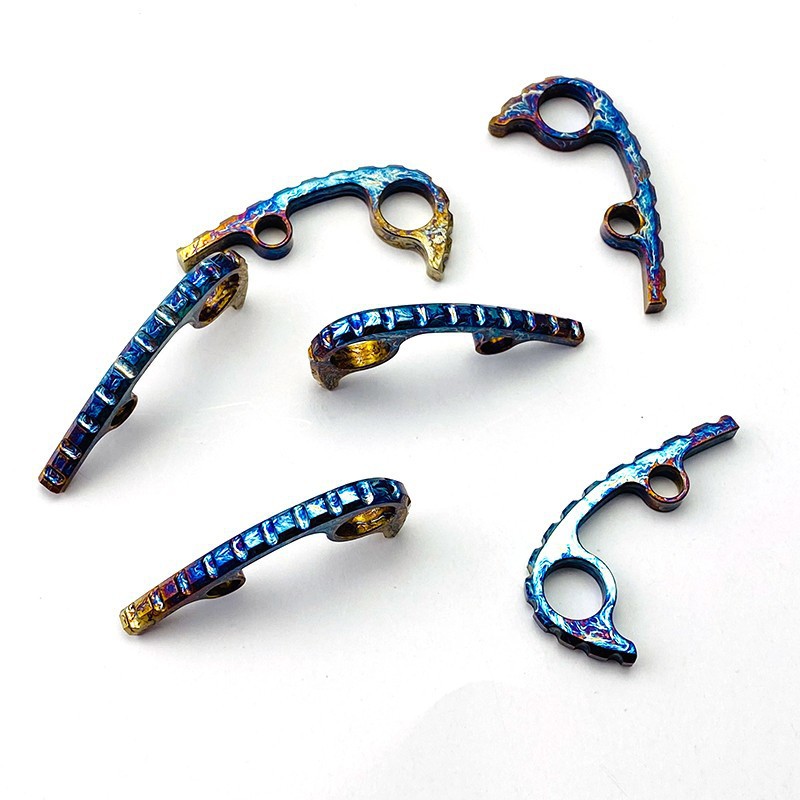 Spyderco Para3蜘蛛钛合金蜘蛛刀背脊 C223蜘蛛龙骨钛合金