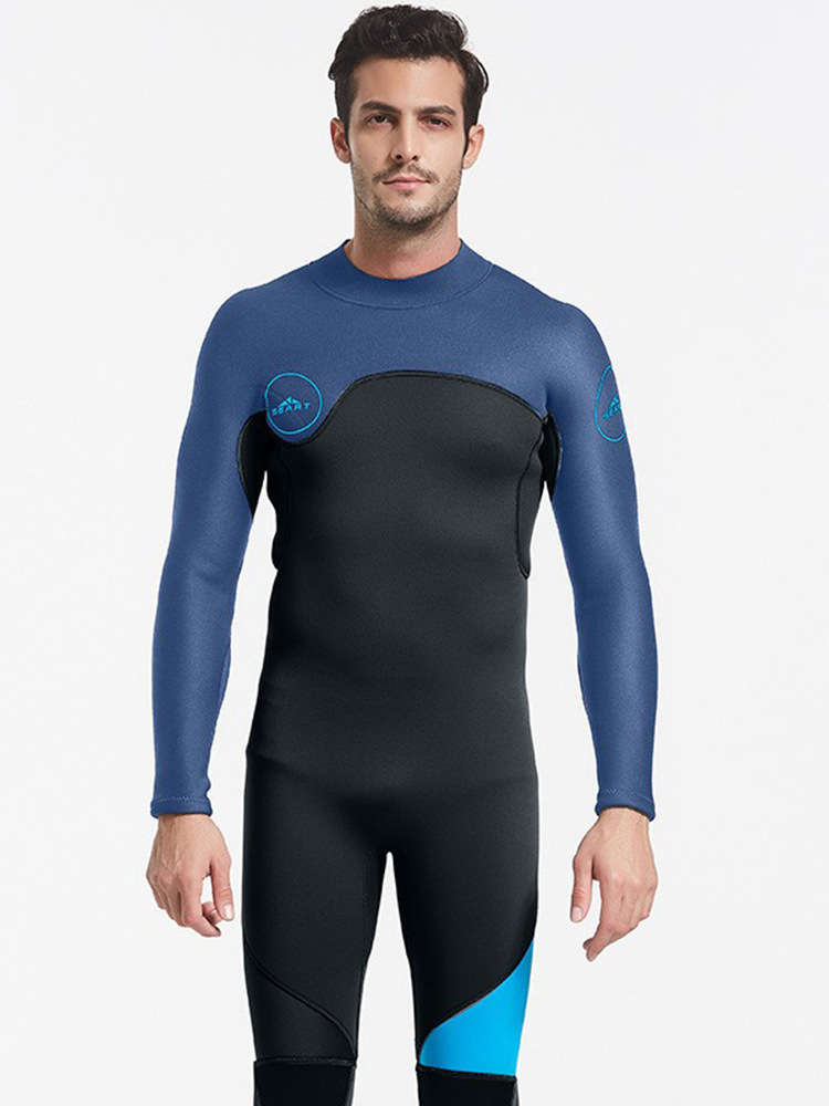 Traje de neopreno de 3 mm para buceo y surf, manga larga, térmico y profesional