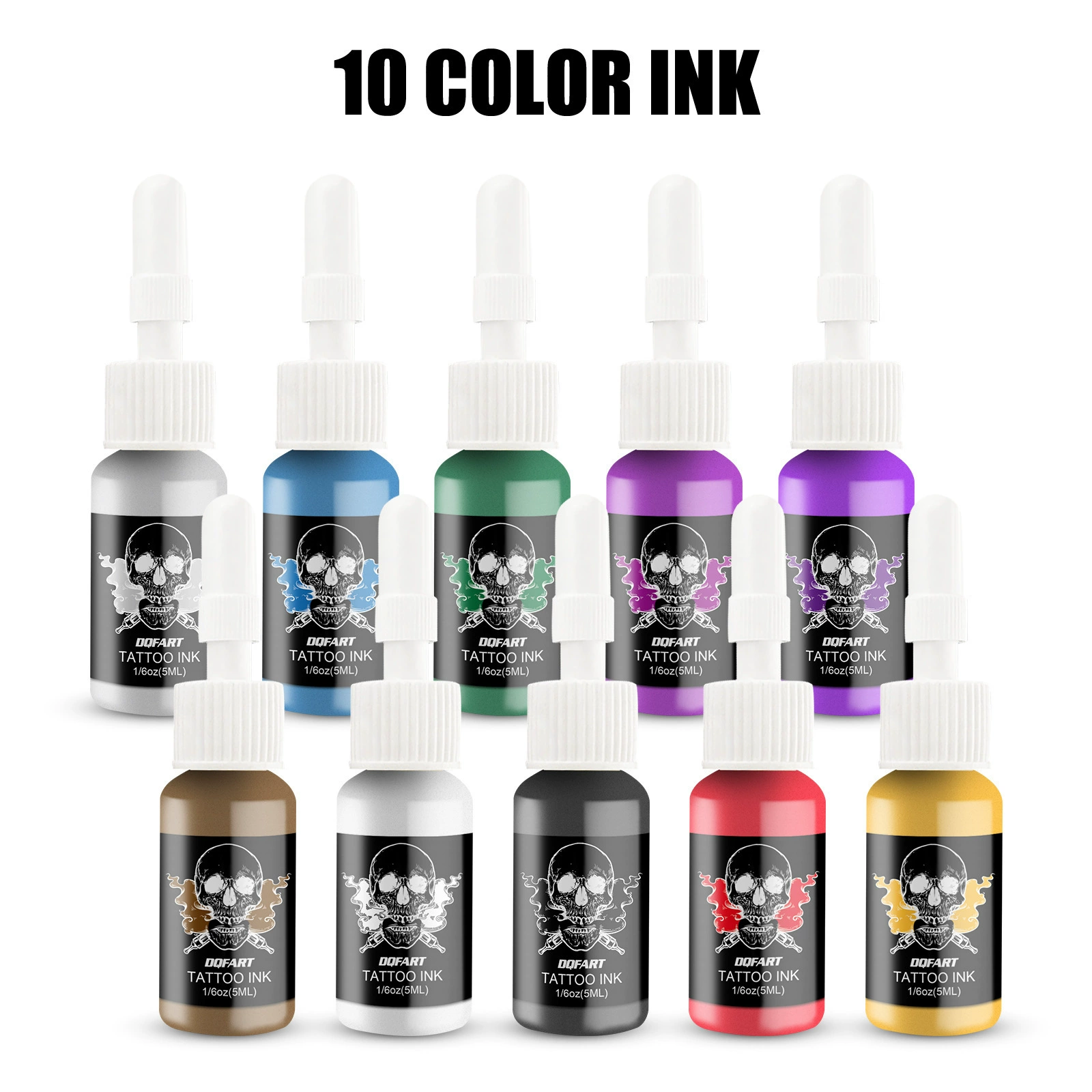 5ml татуировки чернила Упражнения татуировки Цвет Татуировка Набор татуировки с чернилами Татуировки Оборудование Оптовая Татуировка Инструменты