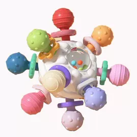 摇铃床铃;婴儿手抓球;宝宝布书