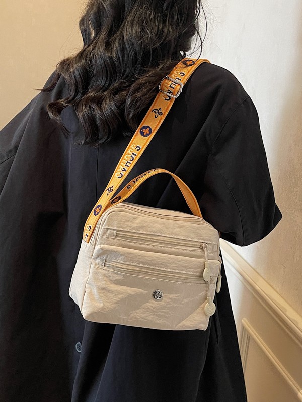 Tela de Oxford ligera a prueba de derramamientos bolso pequeño para mujeres 2025 nuevo ocio multicapa mochila de hombro
