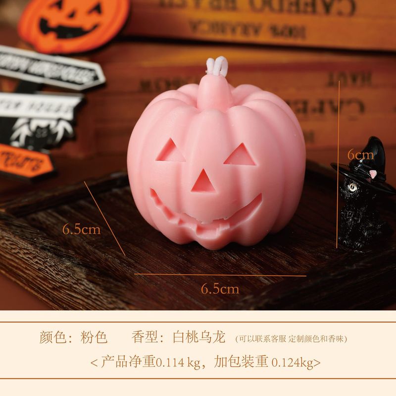 ハロウィンカボチャゴースト香りキャンドルクロスボーダーホリデーギフトインクリエイティブホームデコレーションハロウィンデコレーションギフト|undefined