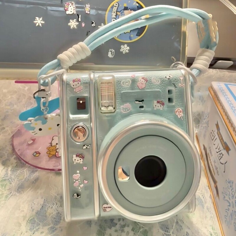 Mini40 Transparent Crystal Stand Protection Instax Shell Camera Shell Accessories