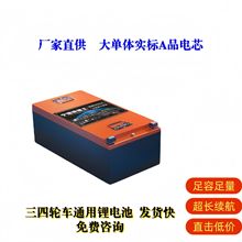 全新通用三四轮电动车新能源磷酸铁锂60V72V超大容量电池