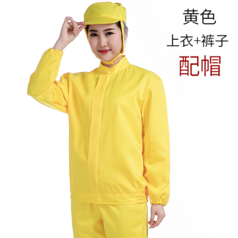 Fábrica de alimentos ropa de trabajo traje Taller de procesamiento de ropa de trabajo blanco ropa de trabajo de invierno ropa sanitaria azul bordado