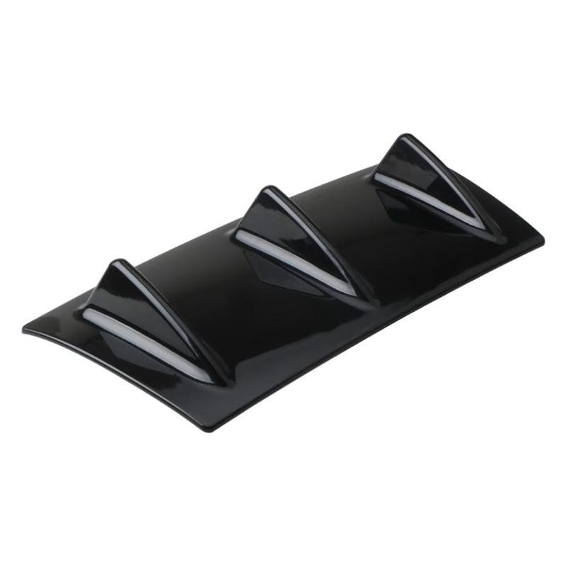 Modificación del coche alerón trasero universal pequeño rodeado parachoques chasis decoración con deflector deportes labio trasero