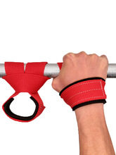 吊单杠辅助带大回环保护套防脱落健身引体向上护腕牵引腰椎吊带