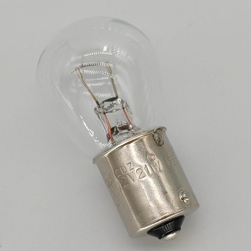 Life 12V 21W E4 2Dz P21W 1156 Flat-Footed Car Original Reverse Brake Tail Light Bulb