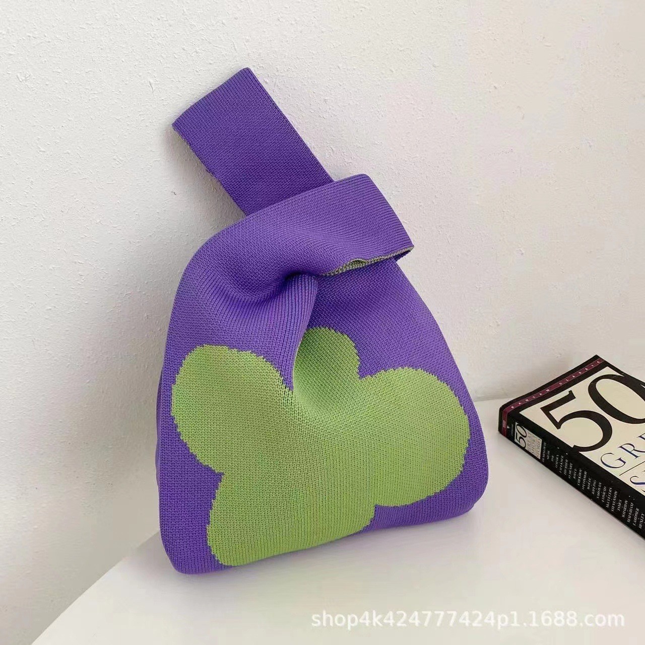 Ins versión coreana de primavera y verano nuevos bolsos de mujer, bolsos de mano, bolsos de punto de nicho simples, bolsos de chaleco, bolsos de mensajero